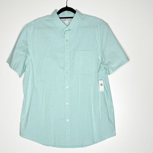 NEW Old Navy Built-In Flex Everyday Short-Sleeve Shirt Men's Size Large - Picture 1 of 8